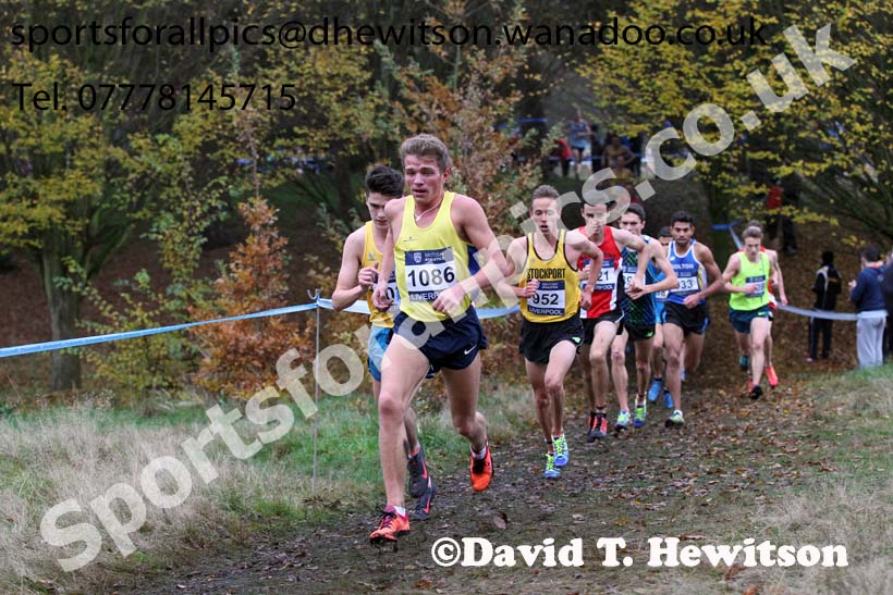 Senior men's European Cross Country Trials, Sefton Park, Liverpool. Photo: David T. Hewitson/Sports for All Pics